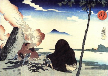 Die Kins im imado Utagawa Kuniyoshi Ukiyo e Ölgemälde